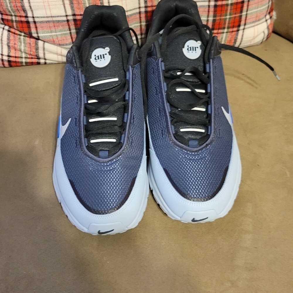 Nike Air Max Carolina Blue and White Sneakers